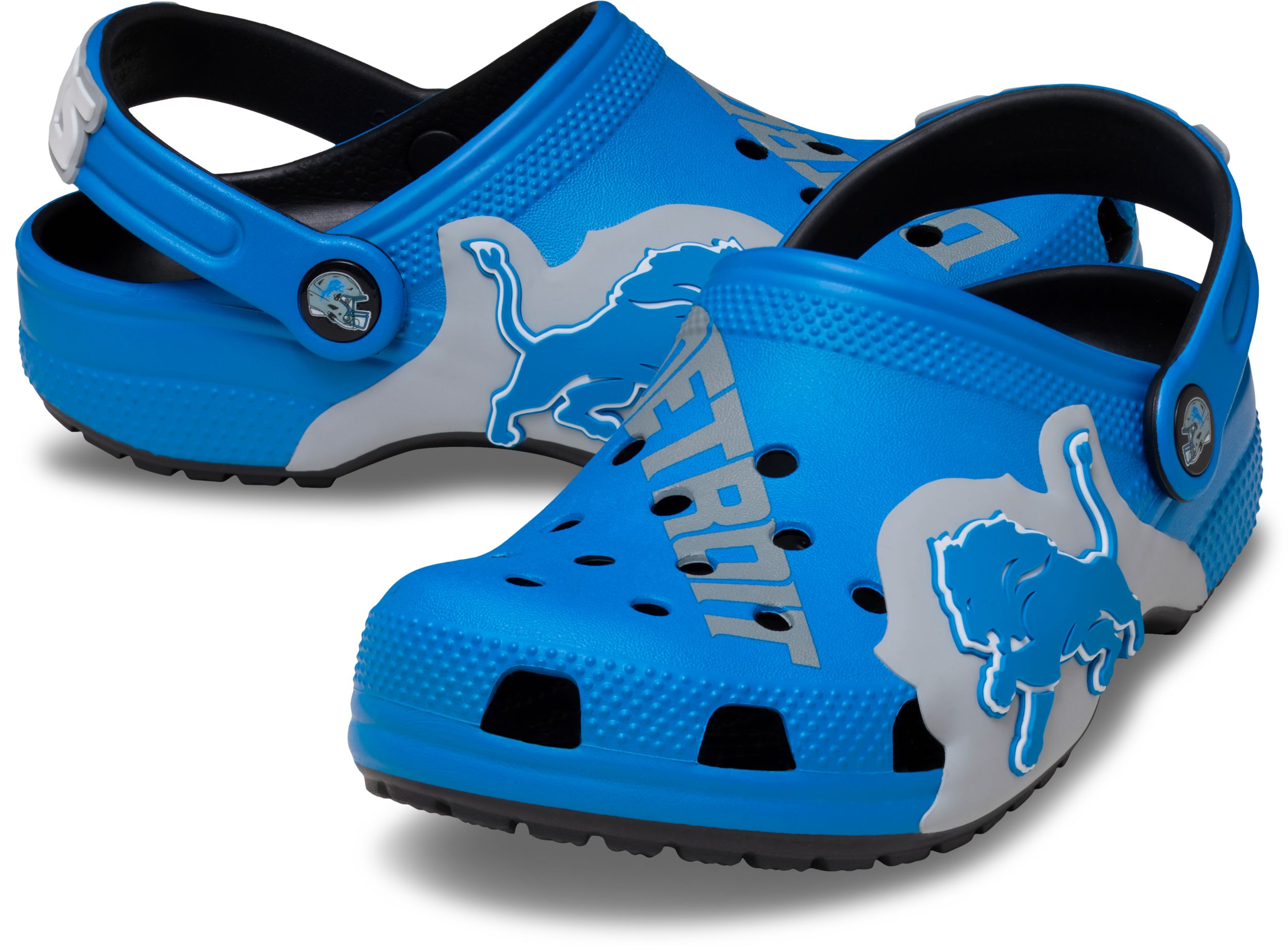 Crocs Kids' Grade/Pre-School NFL Lions Clogs