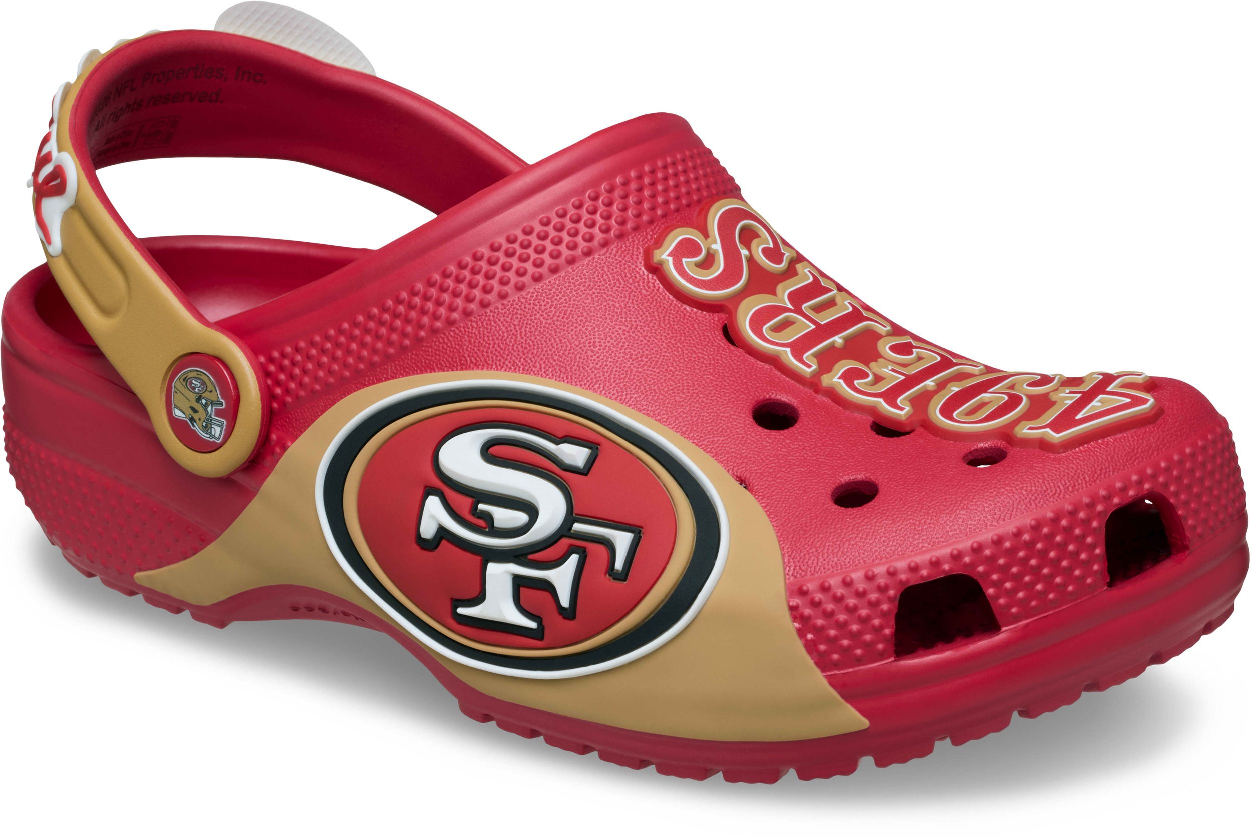 Crocs Kids' Grade/Pre-School NFL 49ers Clogs