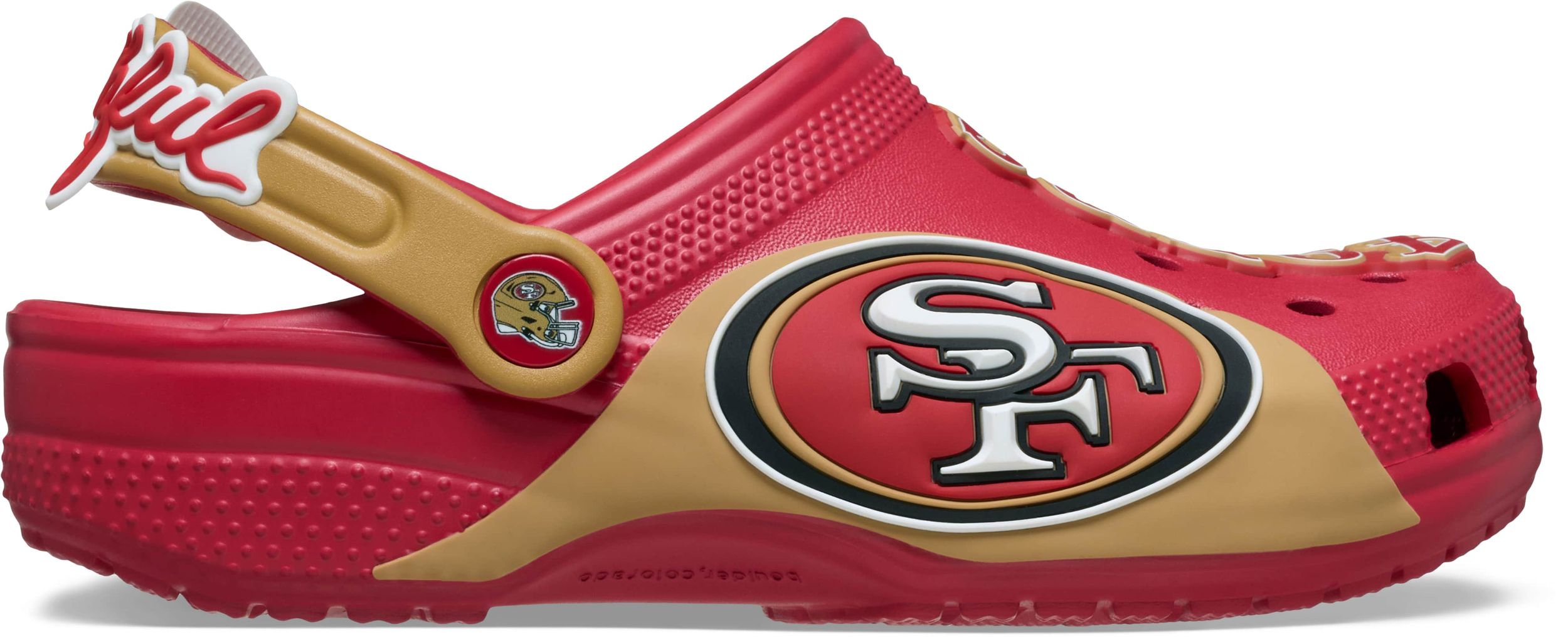 Crocs Kids' Grade/Pre-School NFL 49ers Clogs