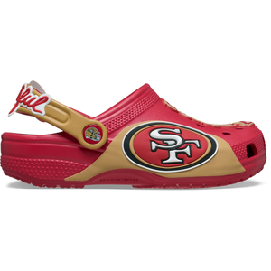 Crocs Kids' Grade/Pre-School NFL 49ers Clogs