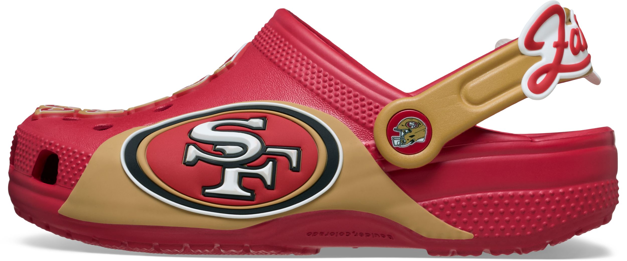 Crocs Kids' Grade/Pre-School NFL 49ers Clogs