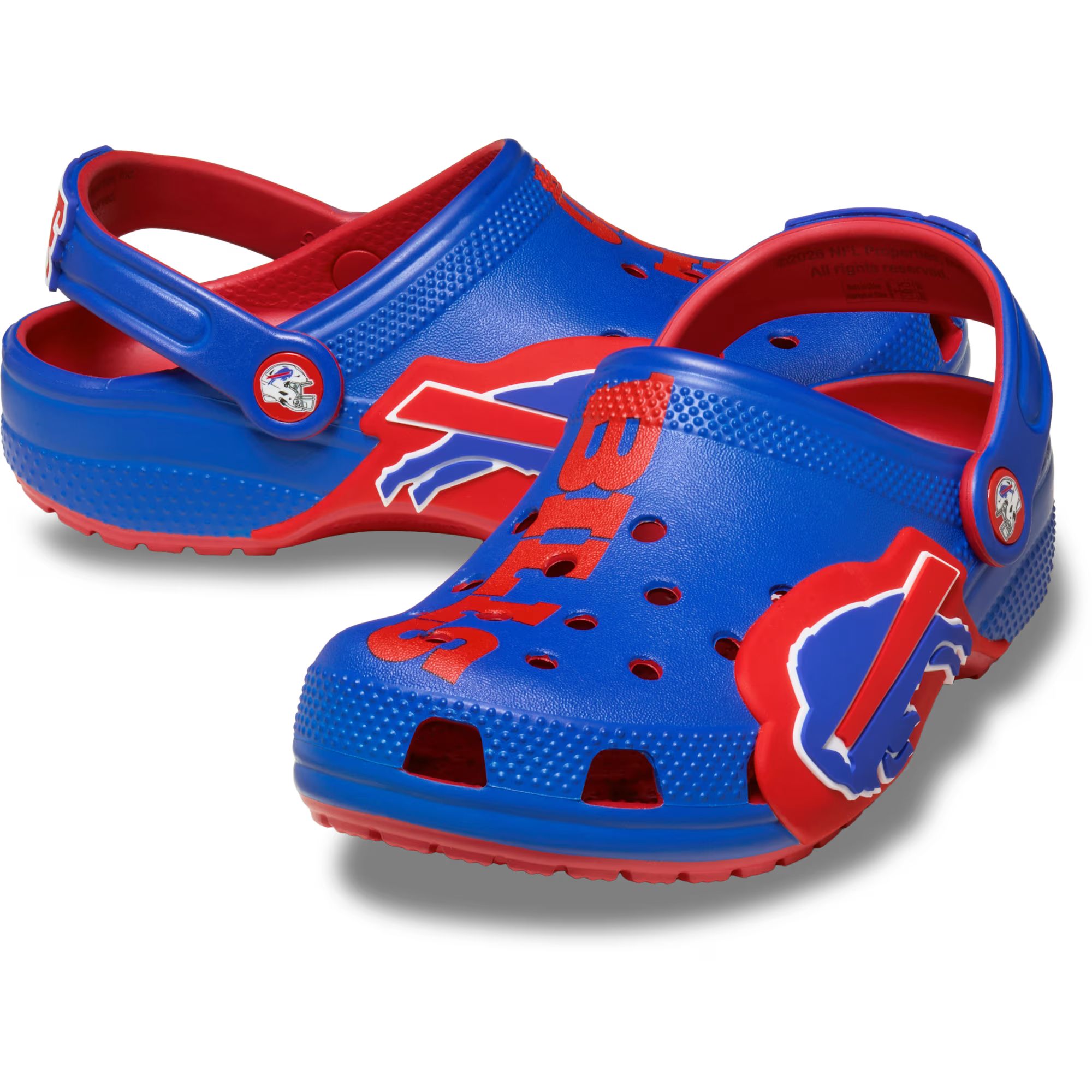 Crocs Kids' Grade/Pre-School NFL Bills Clogs