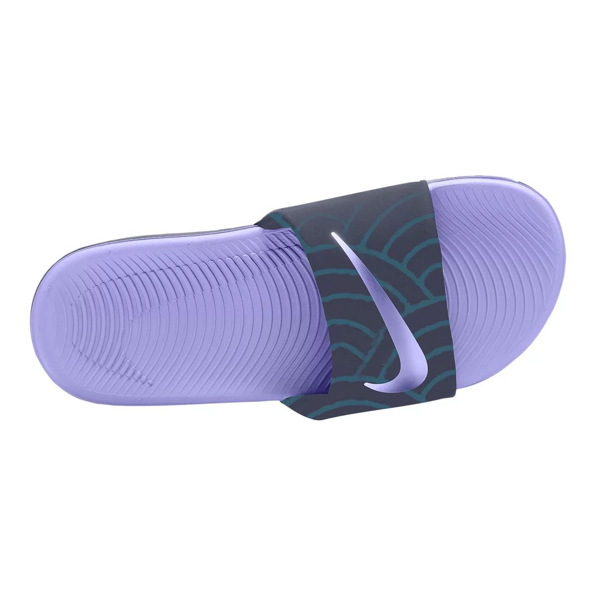 Nike Kids' Grade School Kawa Slides/Sandals, Girls', Leather