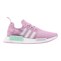 adidas Kids' Grade School NMD R1 Shoes, Girls, Lace, Mesh, Cushioned Side_Right