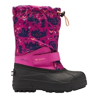 Columbia Youth Powderbug Forty Winter Boots Side_Right