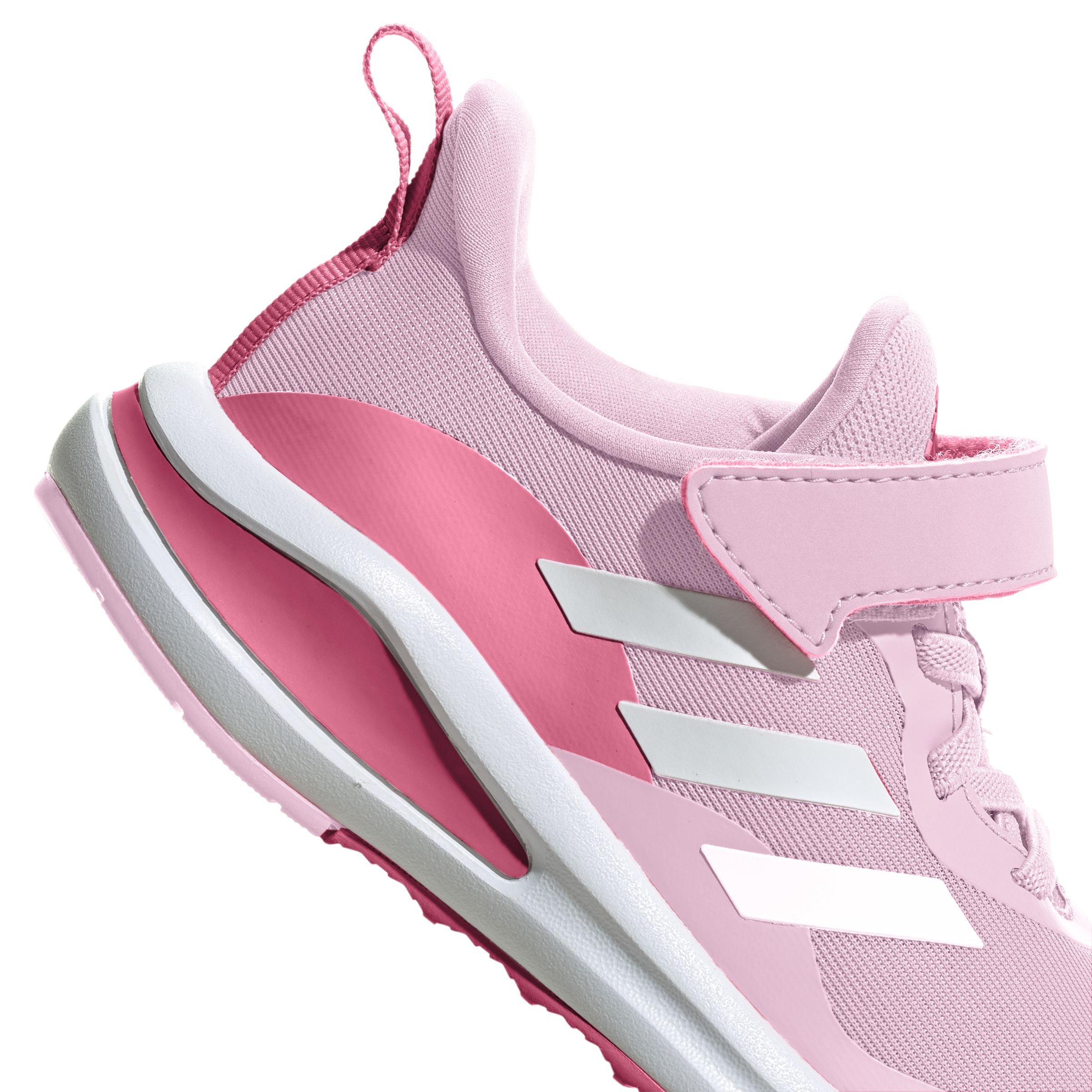 adidas Kids' Pre-School Fortaurun EL C Sneakers, Girls', Slip On, Running