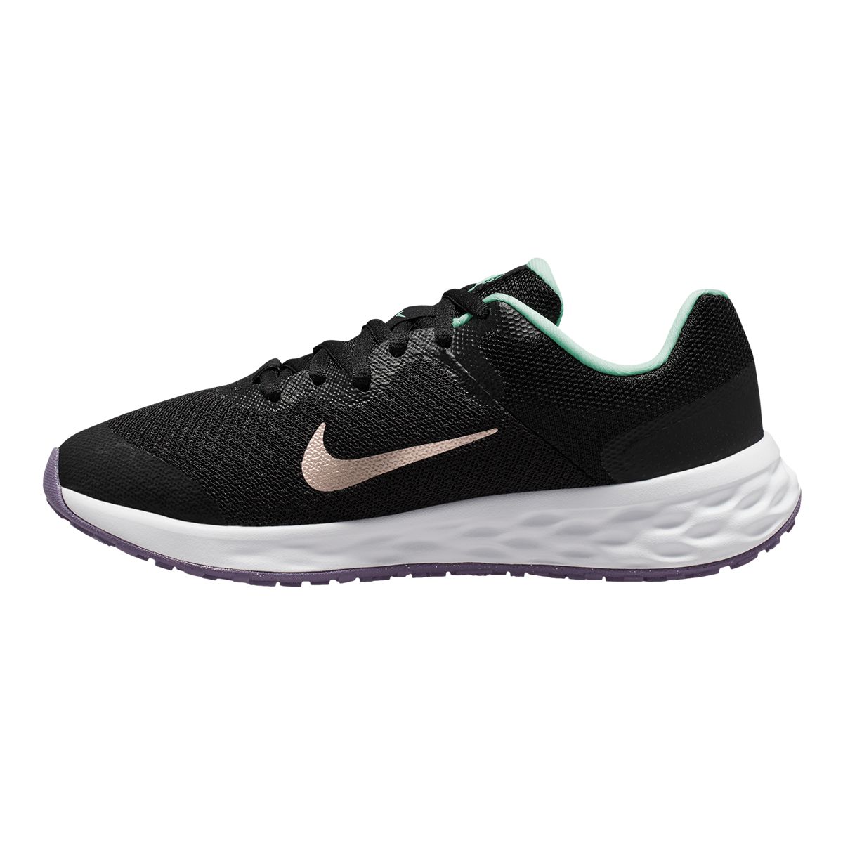 Nike Kids' Grade School Revolution 6 Sneakers, Girls', Trail, Running, Cushioned