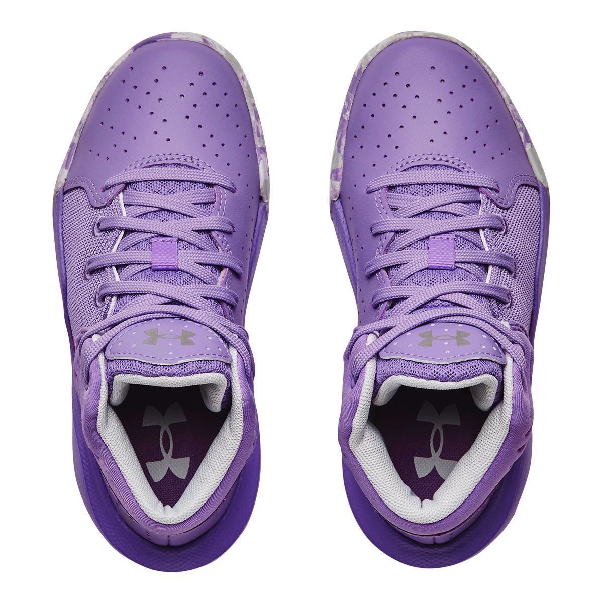 Under Armour Kids' Pre-School Jet 2021 Sneakers, Girls', Mesh, Breathable