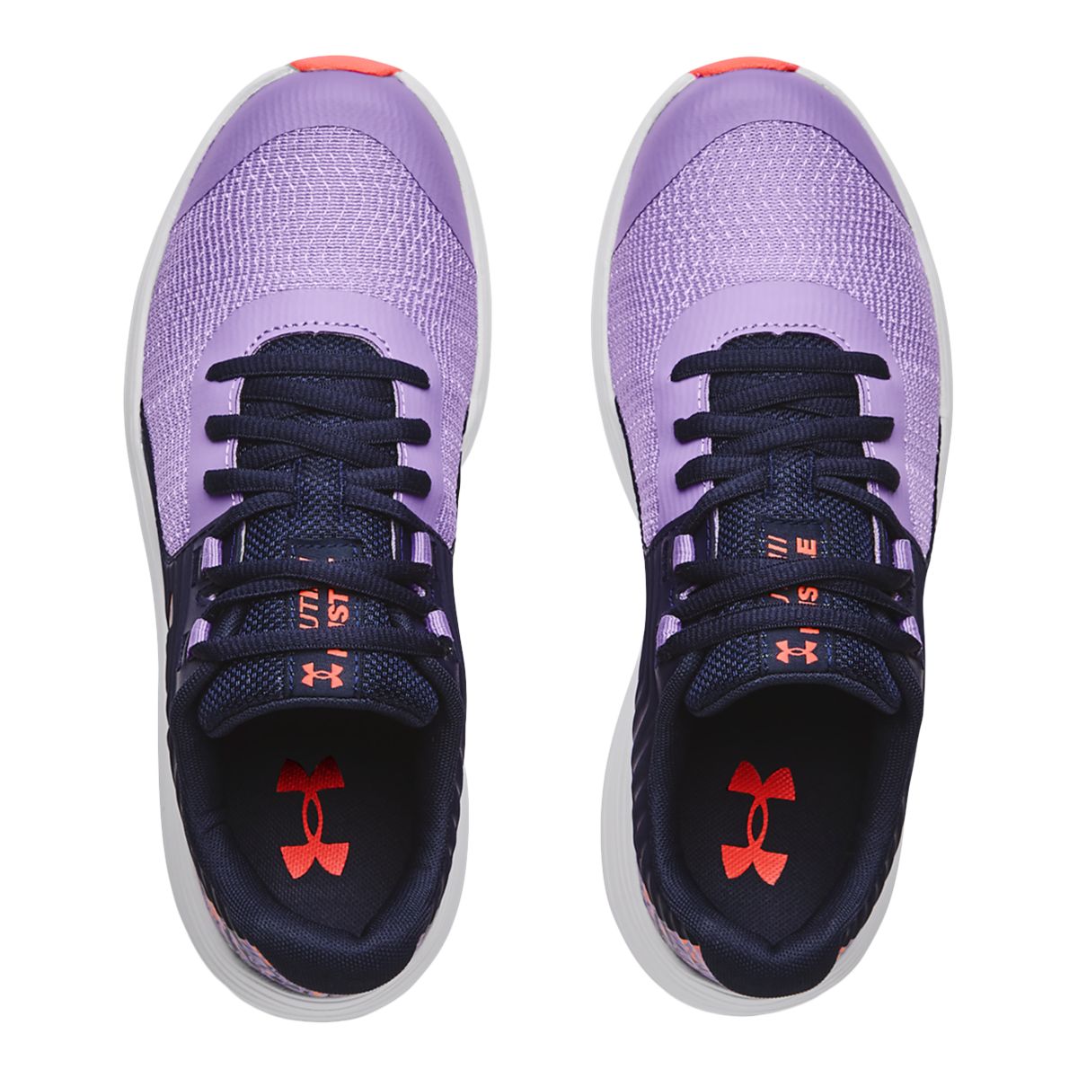 Under Armour Kids' Grade School Outhustle Sneakers, Girls', Mesh