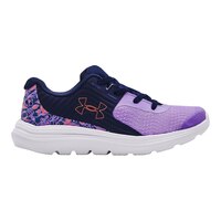 Under Armour Kids' Pre-School Outhustle AC Sneakers, Girls', Lightweight Side_Right