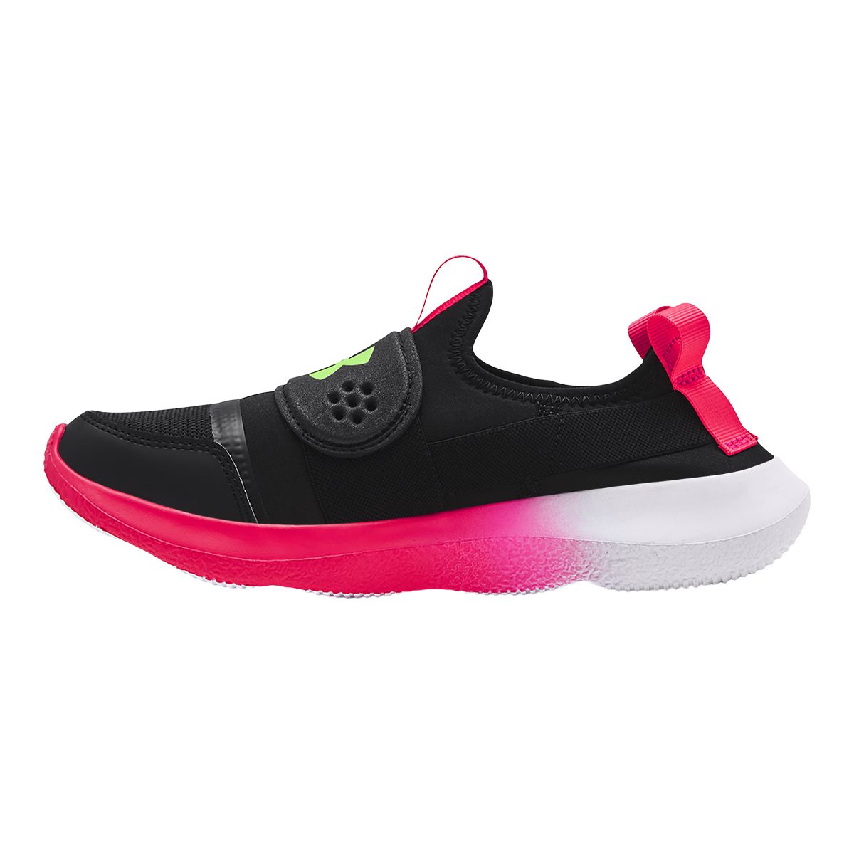 Under Armour Kids' Grade School Runplay Sneakers, Girls', Slip On, Running