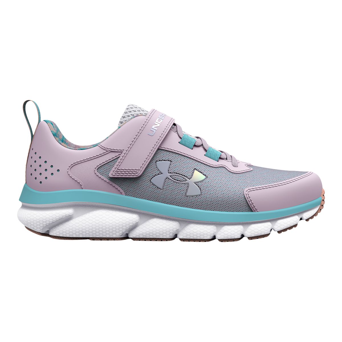 Under Armour Kids' Pre-School Assert 9 Sky AC Sneakers, Girls', Running, Cushioned