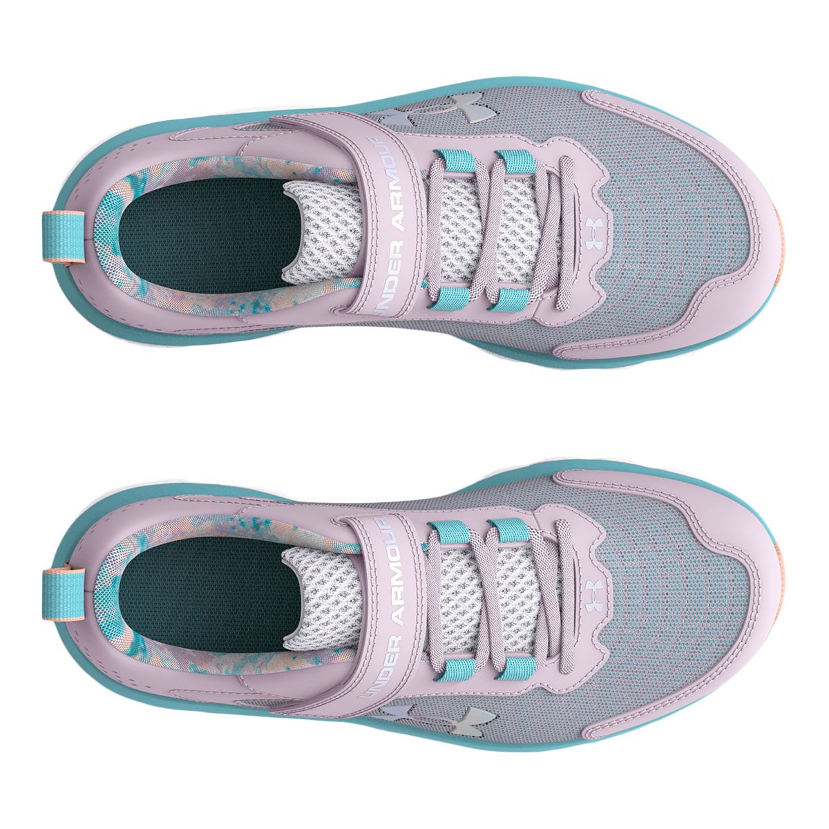 Under Armour Kids' Pre-School Assert 9 Sky AC Sneakers, Girls', Running, Cushioned