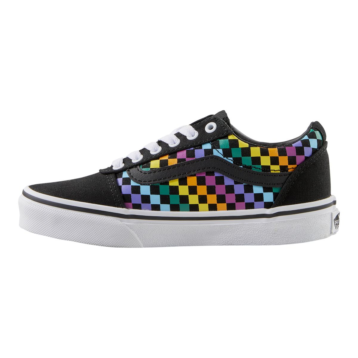 Grade school hot sale rainbow vans