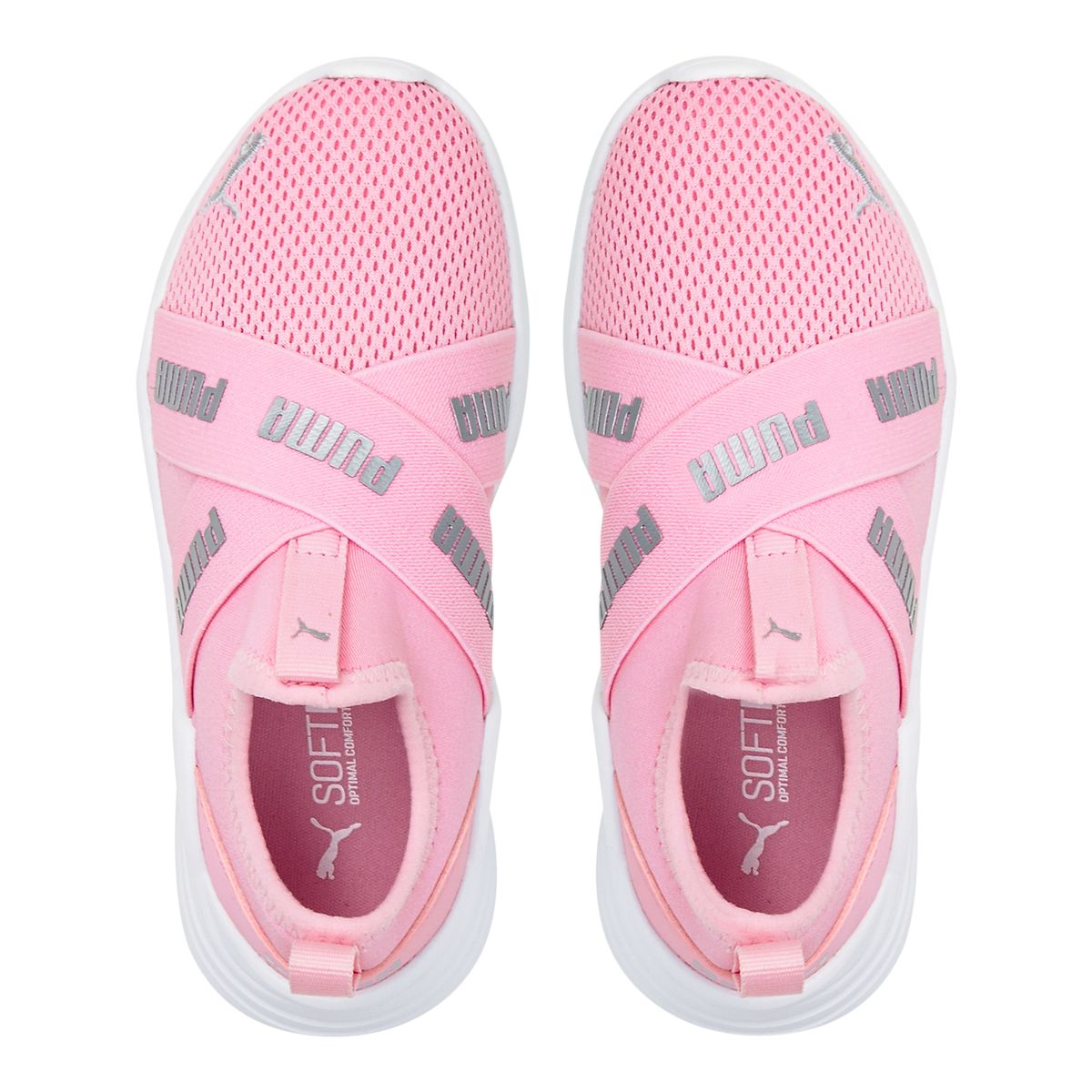 Puma Girls' Preschool Run Summer Junior Wired Sneakers