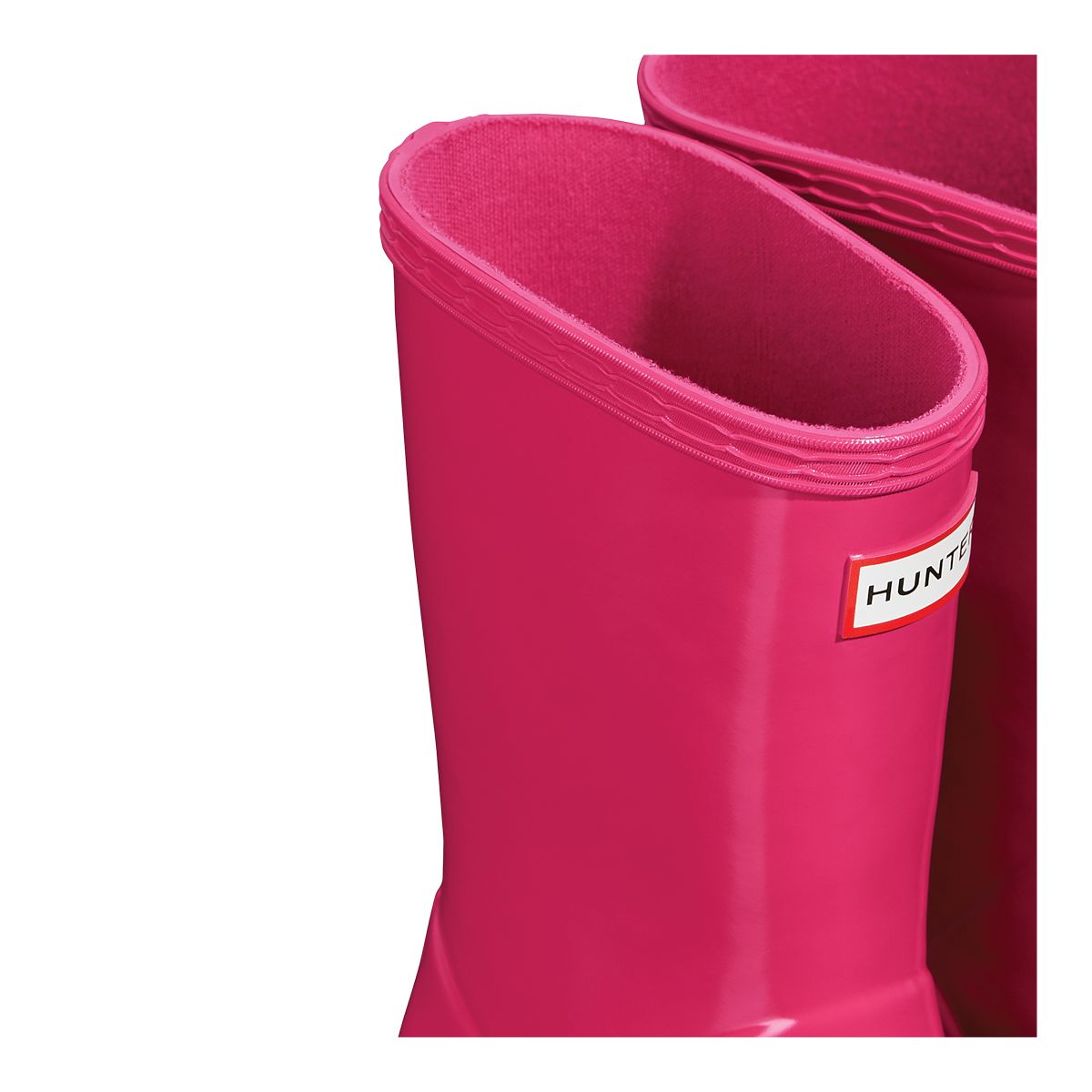 Hunter Kids' Toddler First Bright Rubber Rain Boots, Girls', Waterproof, Short
