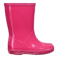 Hunter Kids' Toddler First Bright Rubber Rain Boots, Girls', Waterproof, Short Side_Right
