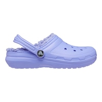 Crocs Kids' Pre-School/Grade School Classic Lined Clog Slide Sandals, Girls', Water, Beach Side_Right