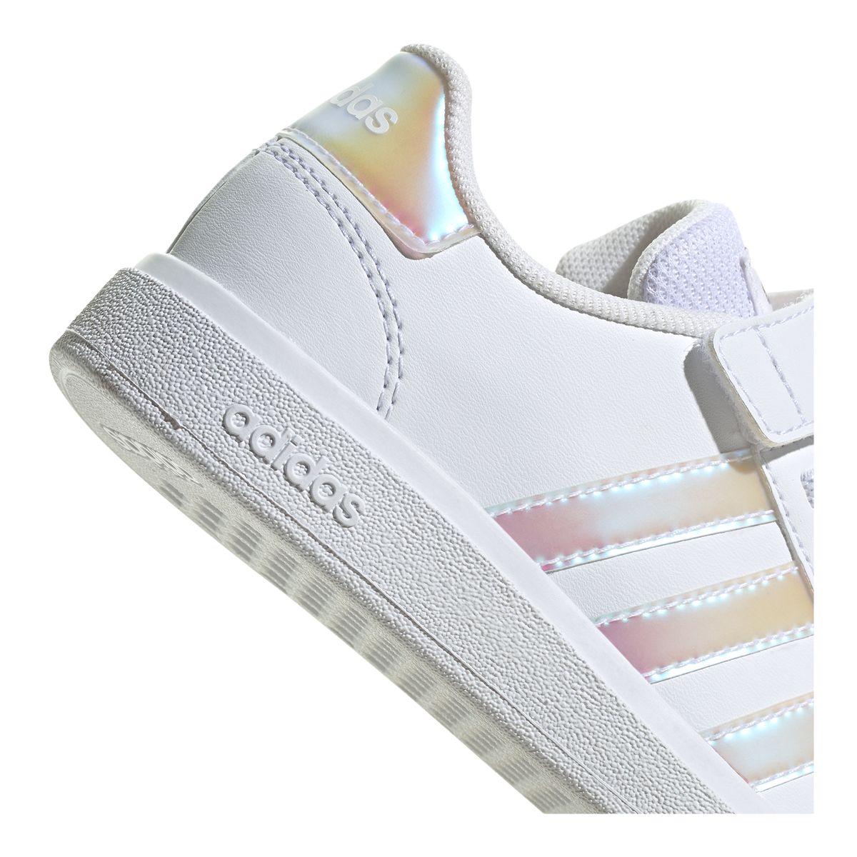 adidas Girls' Pre-School Grand Court 2.0 EL Shoes