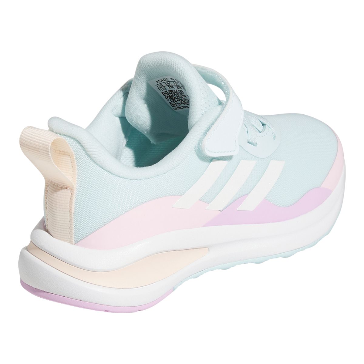 adidas Girls' Pre-School Fortarun EL Running Shoes