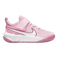 Nike Kids' Pre-School Team Hustle D 10 Sneakers, Girls', Leather Side_Right