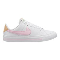 Nike Kids' Grade School Court Legacy Shoes, Girls, Tennis, Sneakers, Leather, Cushioned Side_Right