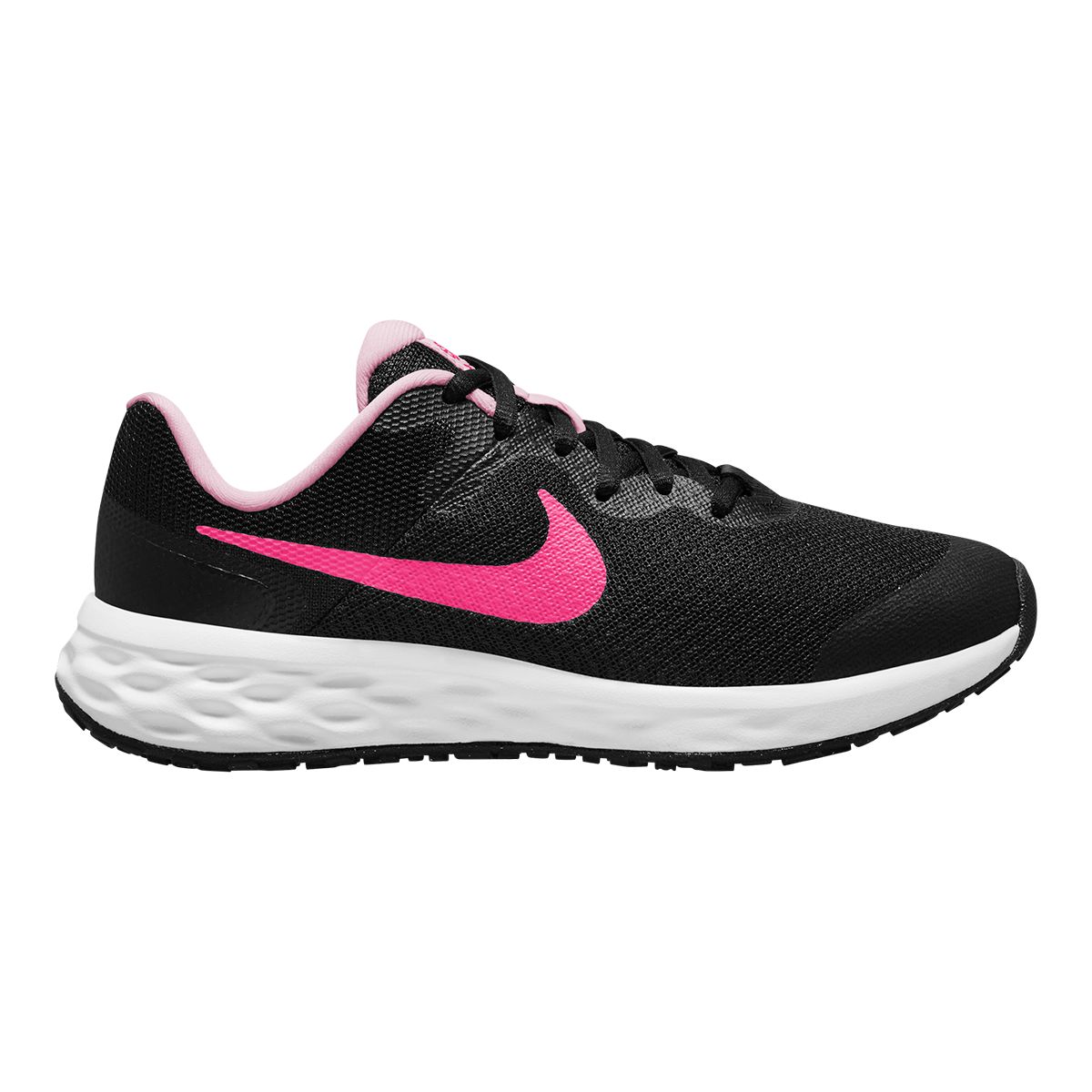 Nike Kids' Grade School Revolution 6 Sneakers, Girls', Trail, Running, Cushioned