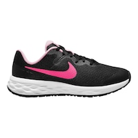 Nike Kids' Grade School Revolution 6 Sneakers, Girls', Trail, Running, Cushioned Side_Right
