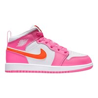 Nike Girls' Pre-School Air Jordan 1 Mid Running Shoes Side_Right