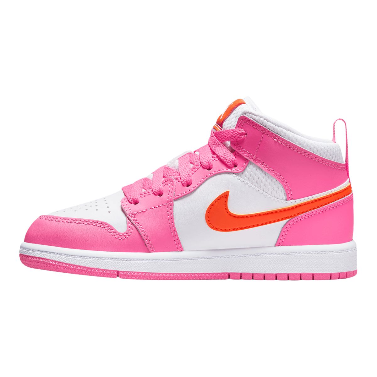 Nike Girls' Pre-School Air Jordan 1 Mid Running Shoes