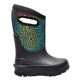 Bogs Kids' Grade/Pre-School Neo Classic Rainbow Leopard Waterproof Lightweight Pull-On Winter Boots Side_Right