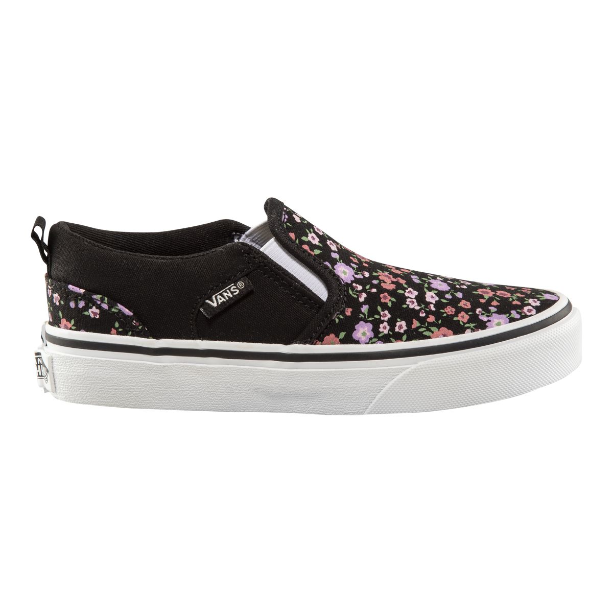 Vans Girls' Grade/Pre-School Asher Ditsy Floral Skate Shoes | SportChek