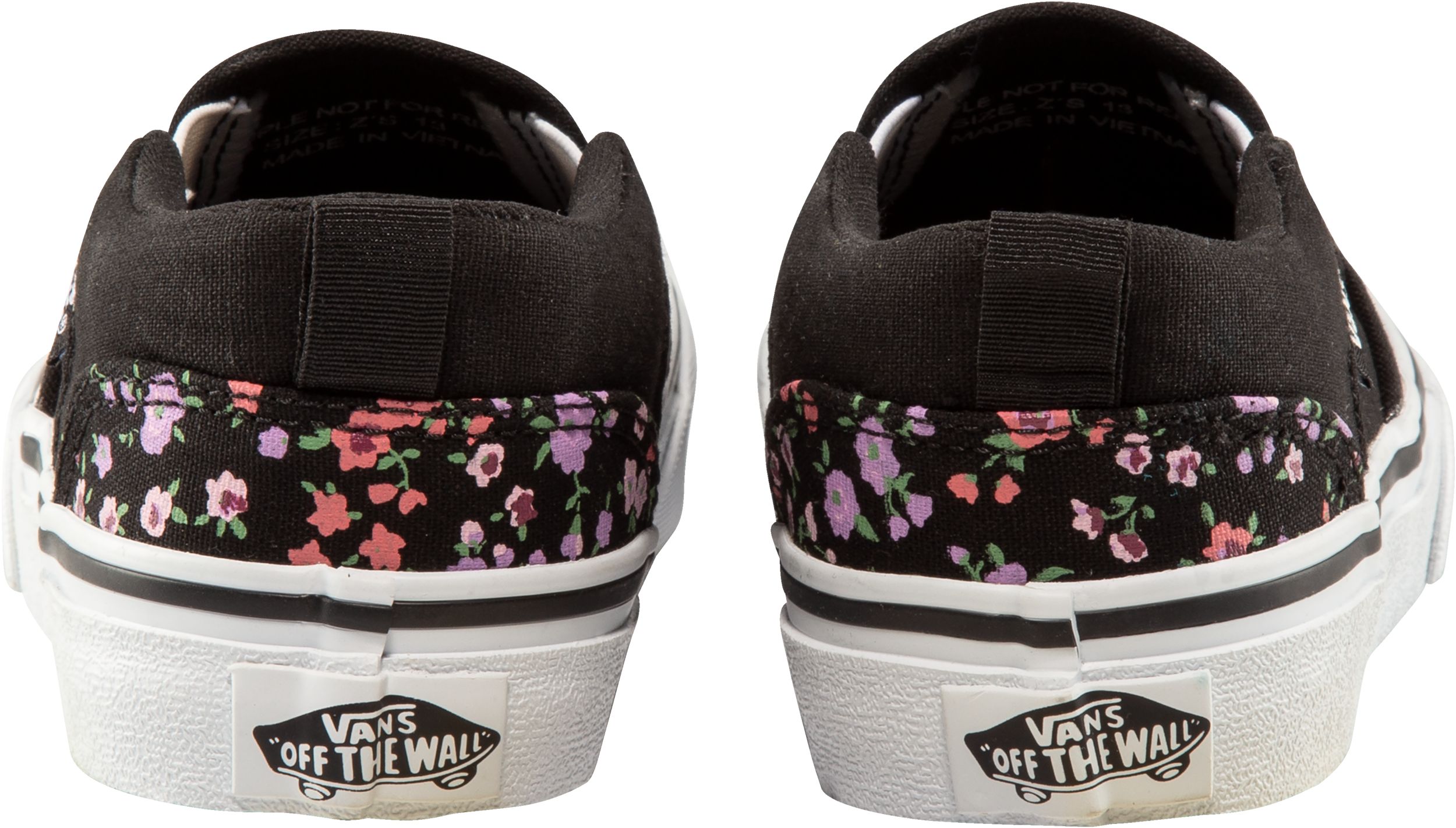 Vans Girls' Grade/Pre-School Asher Ditsy Floral Skate Shoes