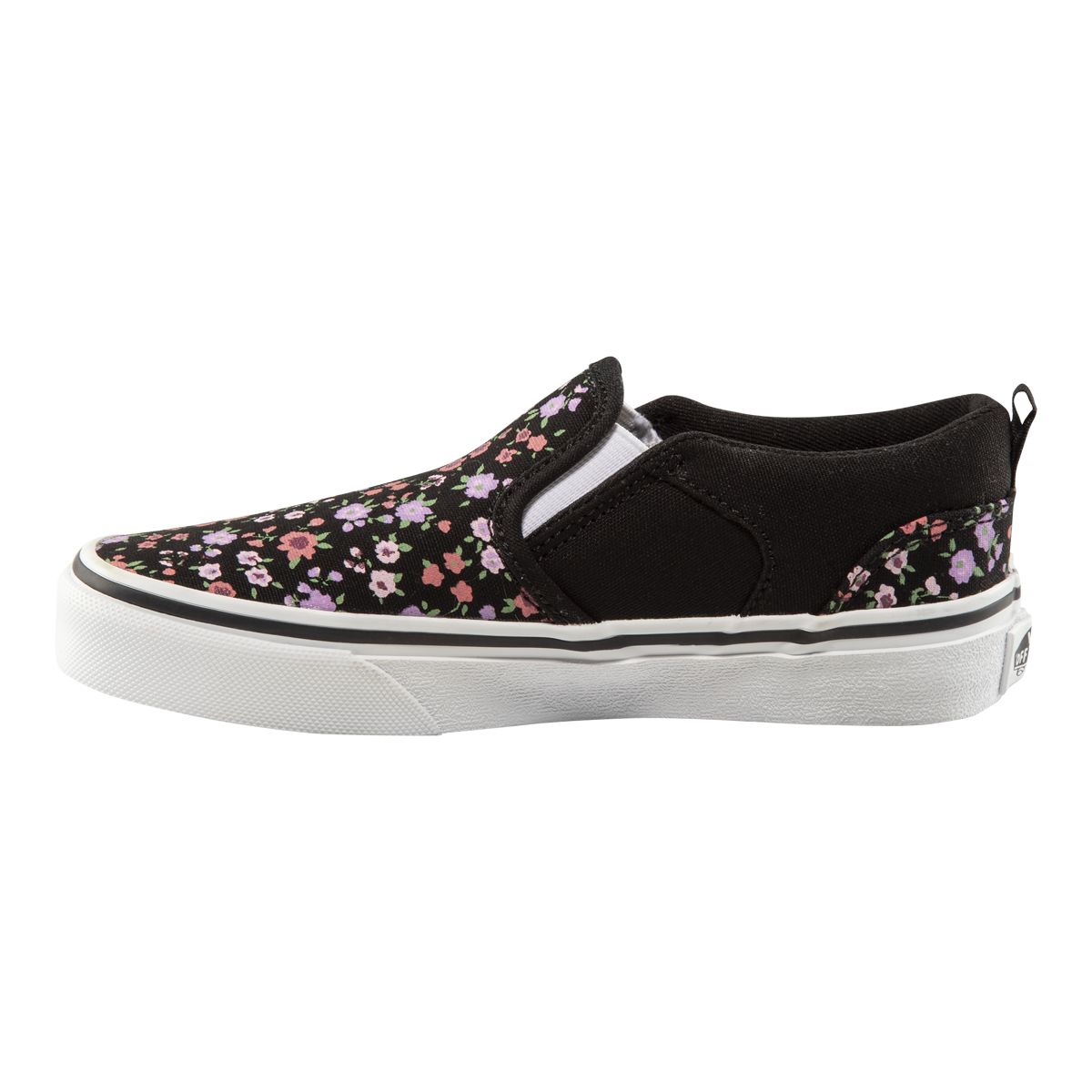 Vans Girls' Grade/Pre-School Asher Ditsy Floral Skate Shoes