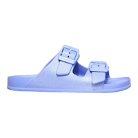 Skechers Kids' Pre-School/Grade School Cali Blast Sunshine Shimmer Slides/Sandals, Girls' Side_Right