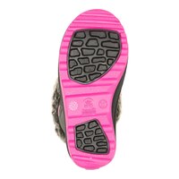 Kamik Kids' Snowangel 4 Waterproof Insulated Fleece Lined Winter Boots Bottom_Flat