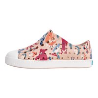 Native Kids' Pre-School Jefferson Print Shoes, Sneakers, Girls', Slip On, Walking Side_Left