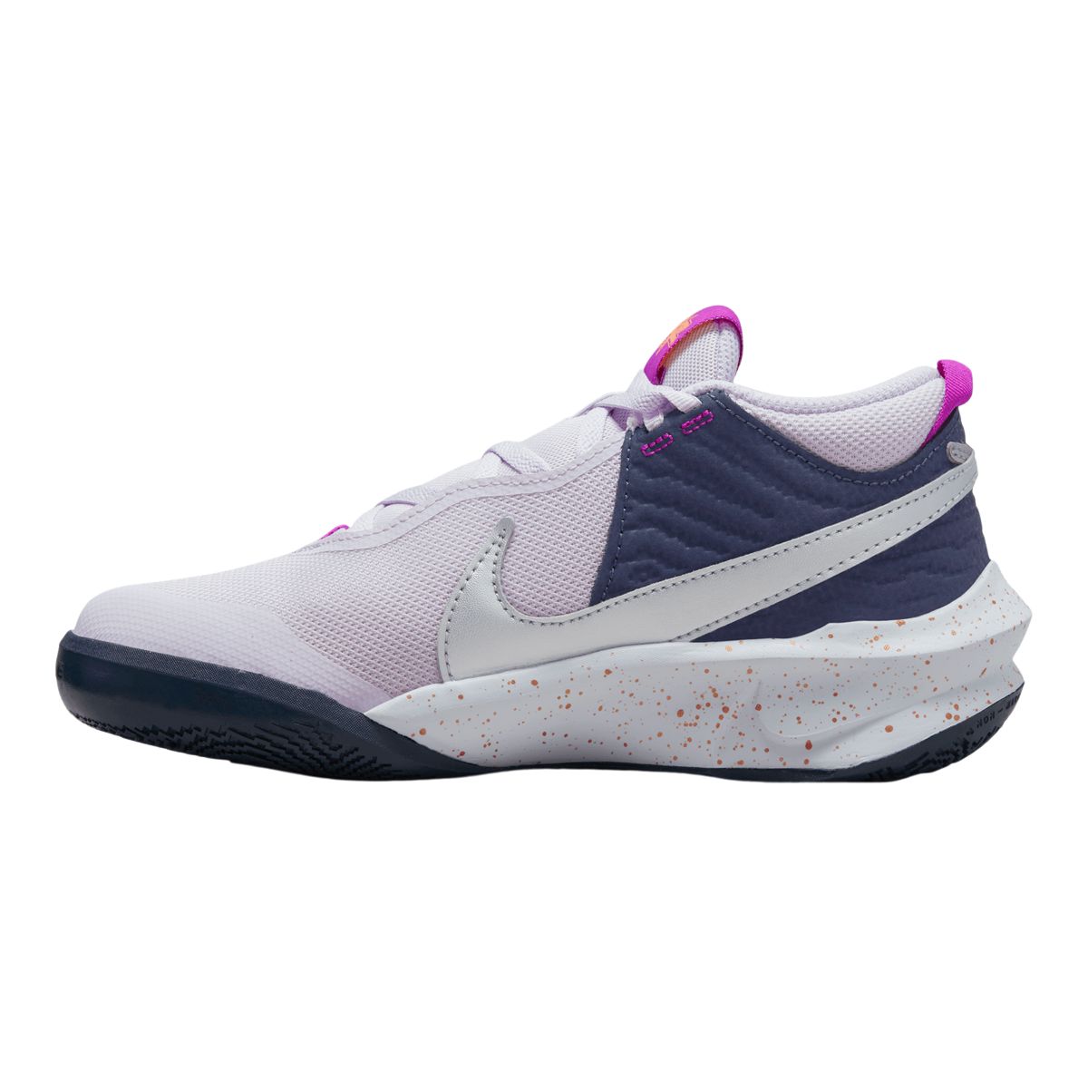 Nike Girls' Grade School Team Hustle 10 SE Wide Running Shoes