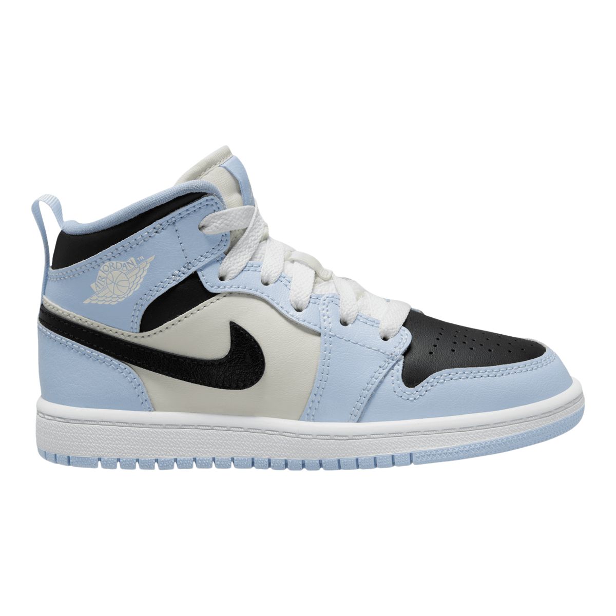 Nike Girls' Pre-School Jordan 1 Mid Running Shoes
