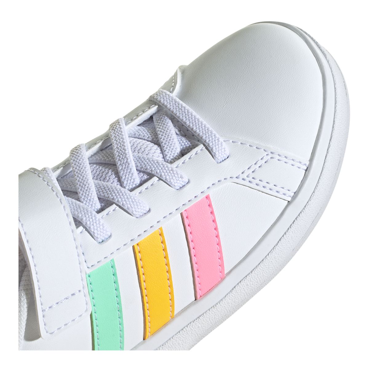 adidas Girls' Pre-School Grand Court 2.0 Elastic K Shoes