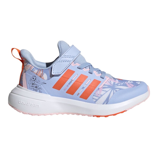 adidas Girls' Pre-School Fortarun 2.0 Moana Elastic K Running Shoes