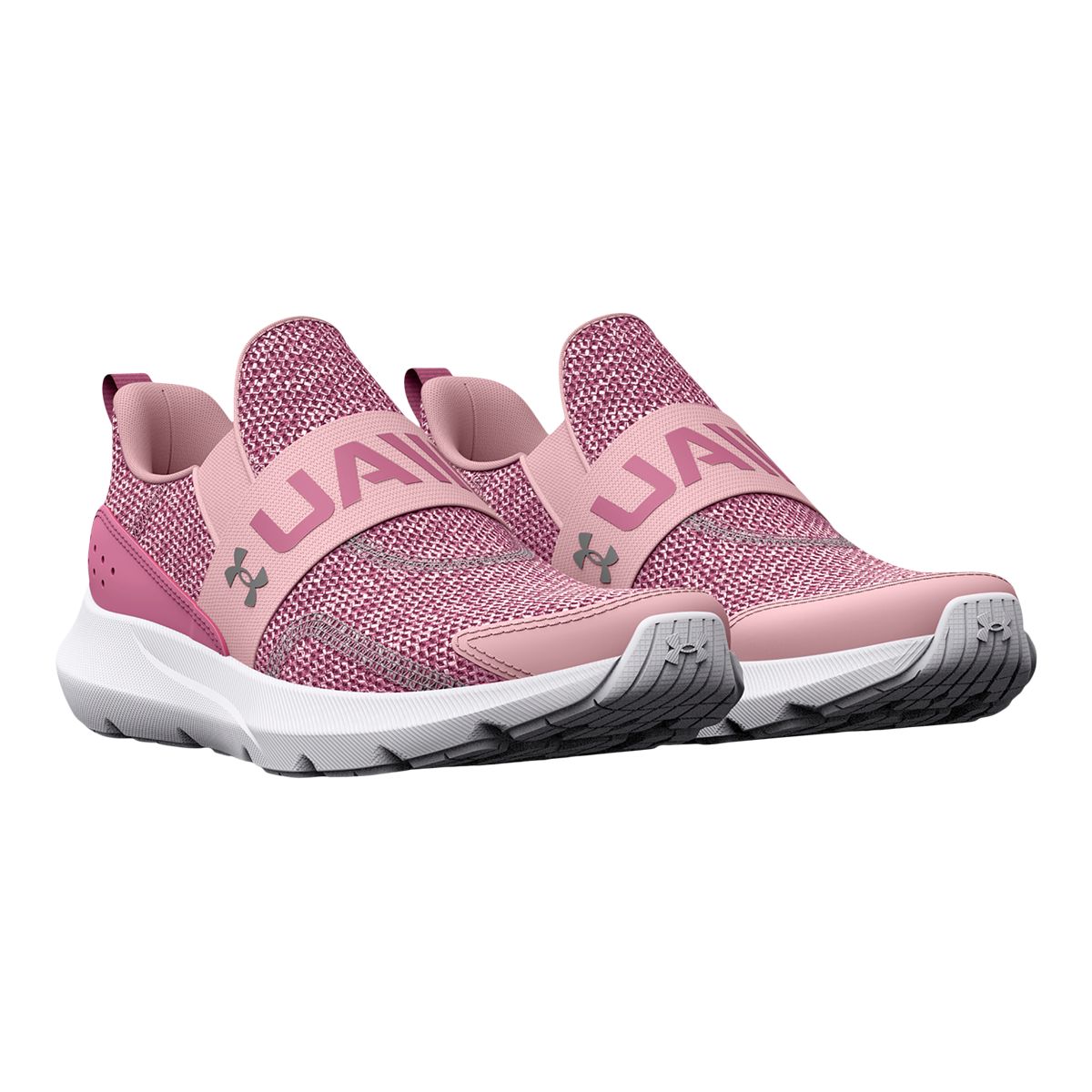 Under Armour Girls' Pre-School Surge Slip 3 Running Shoes