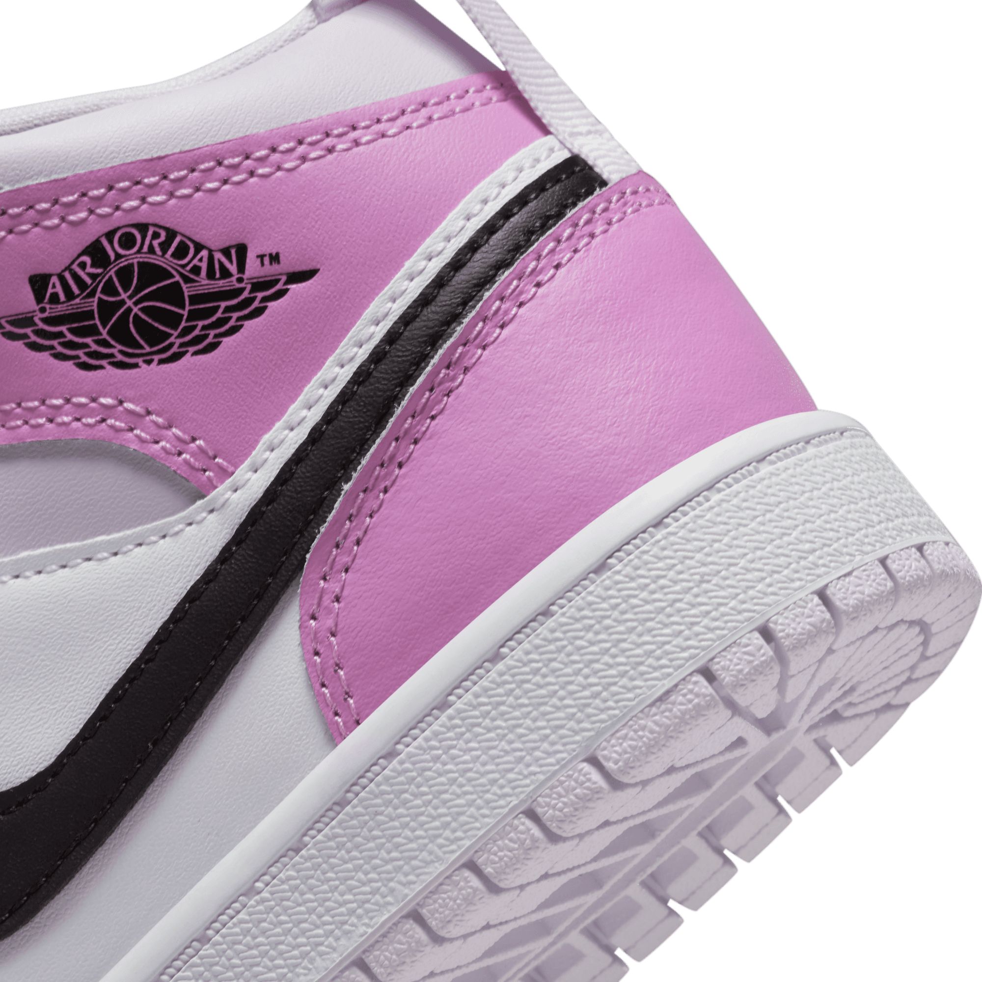 Nike Girls' Pre-School Jordan 1 Mid Running Shoes