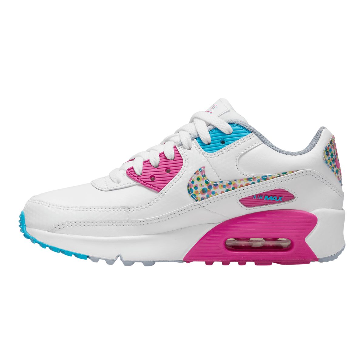 Nike Girls' Grade School Air Max 90 LTR SE Shoes
