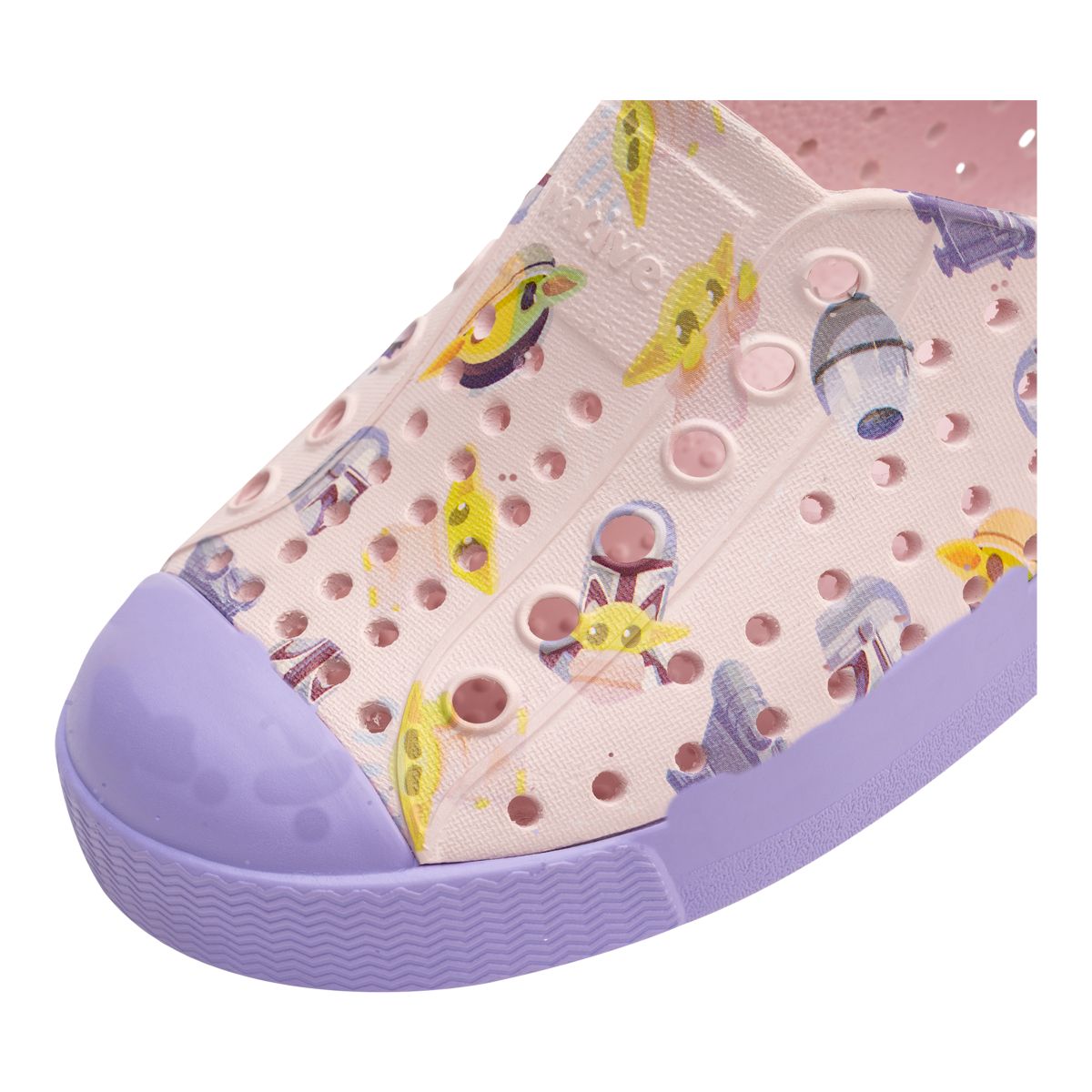 Native Shoes Kids' Jefferson Star Wars Mando All Over Print Shoes