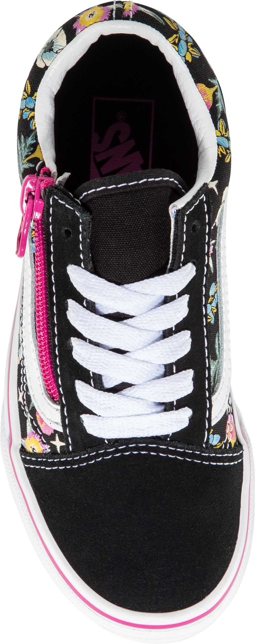 Vans Girls' Pre-School Old Skool Zip Skate Shoes