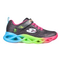 Skechers Girls' Pre-School Twisty Brights Shoes Side_Right