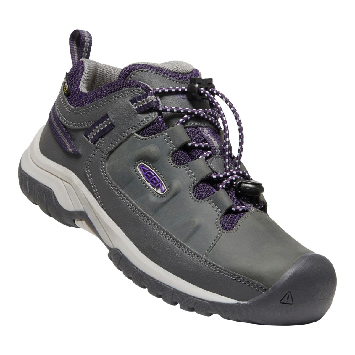 KEEN Girls' Grade/Pre-School Targhee Low Waterproof Hiking Shoes