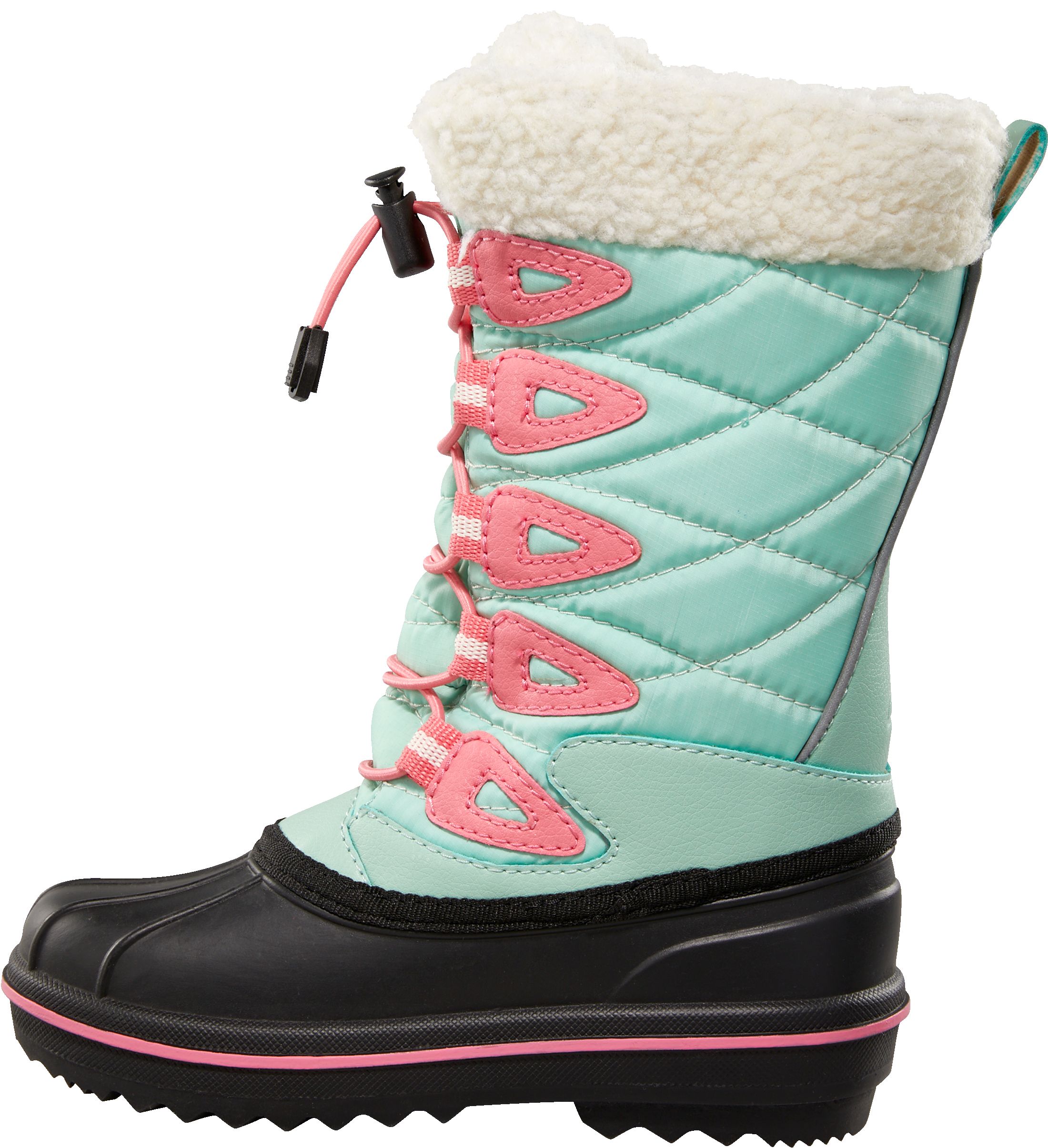 Ripzone Girls' Grade/Pre-School Icelynn Grayed Insulated Fleece-Lined Winter Boots