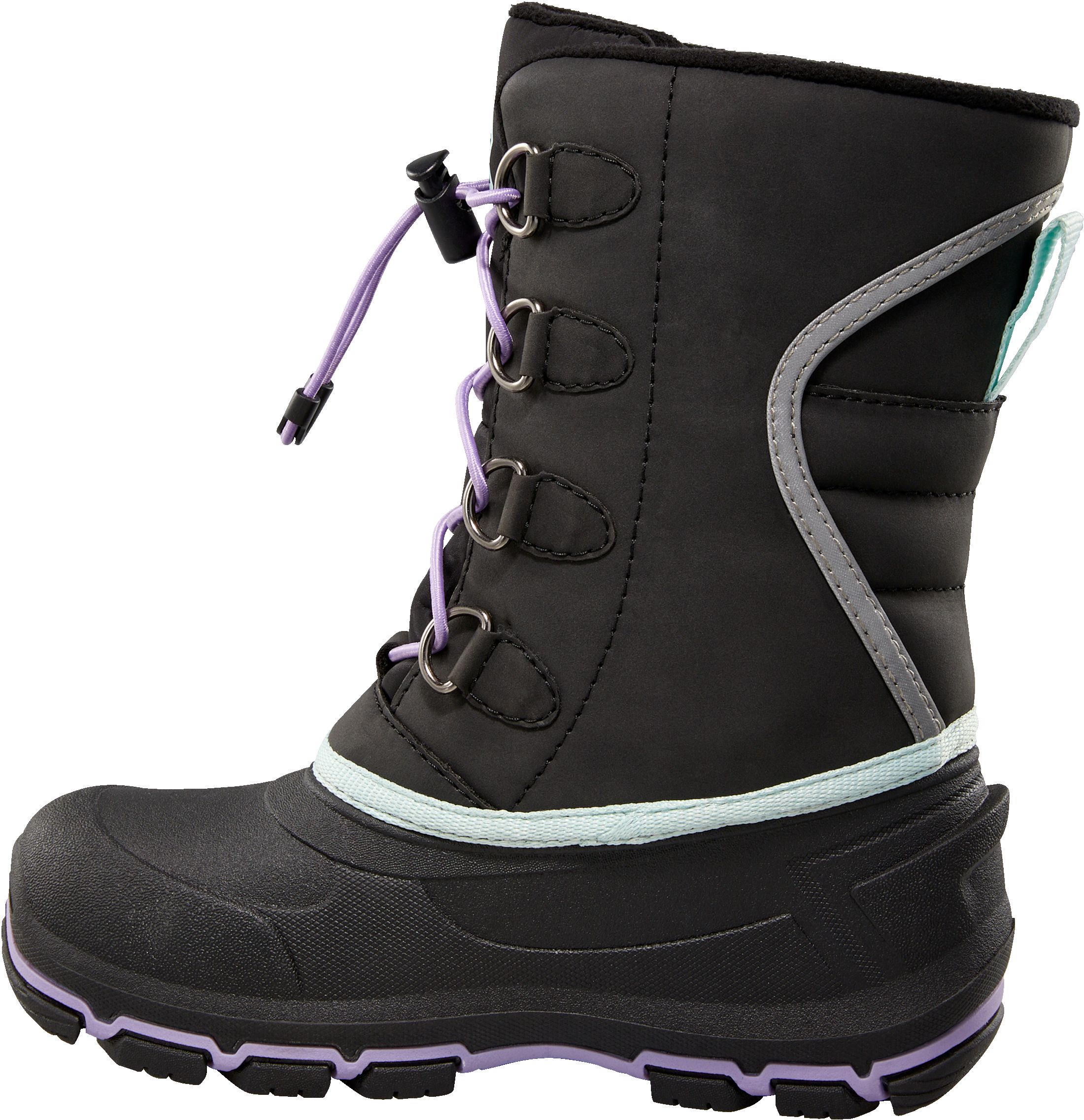 Ripzone Kids' Whiteout Waterproof Insulated Fleece-Lined Winter Boots